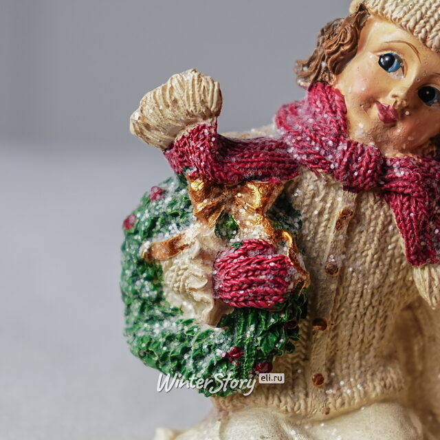 Набор новогодних фигурок Vittoriano Stile: Christmas Girl 15 см, 3 шт Goodwill