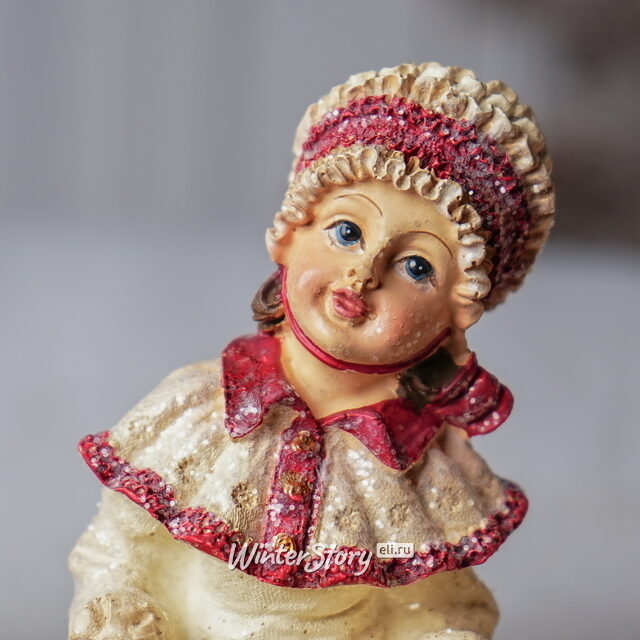 Набор новогодних фигурок Vittoriano Stile: Christmas Girl 15 см, 3 шт Goodwill