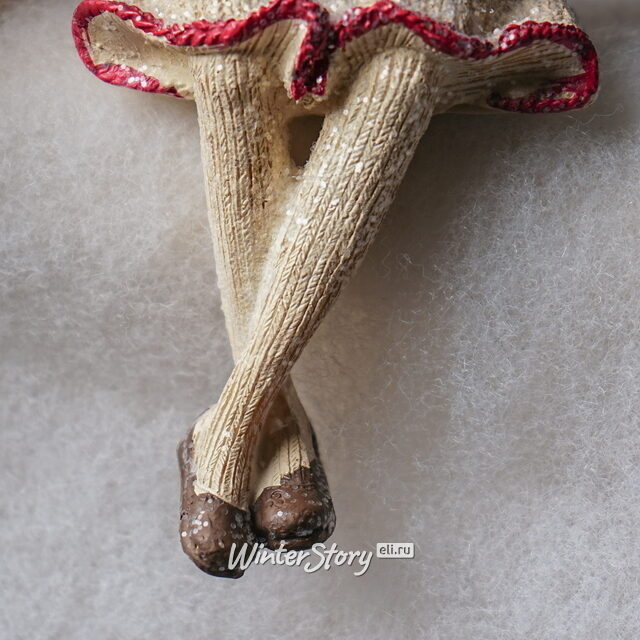 Набор новогодних фигурок Vittoriano Stile: Christmas Girl 15 см, 3 шт Goodwill