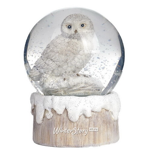 Снежный шар Сова Эрис - Howerto Foreste 10 см Goodwill