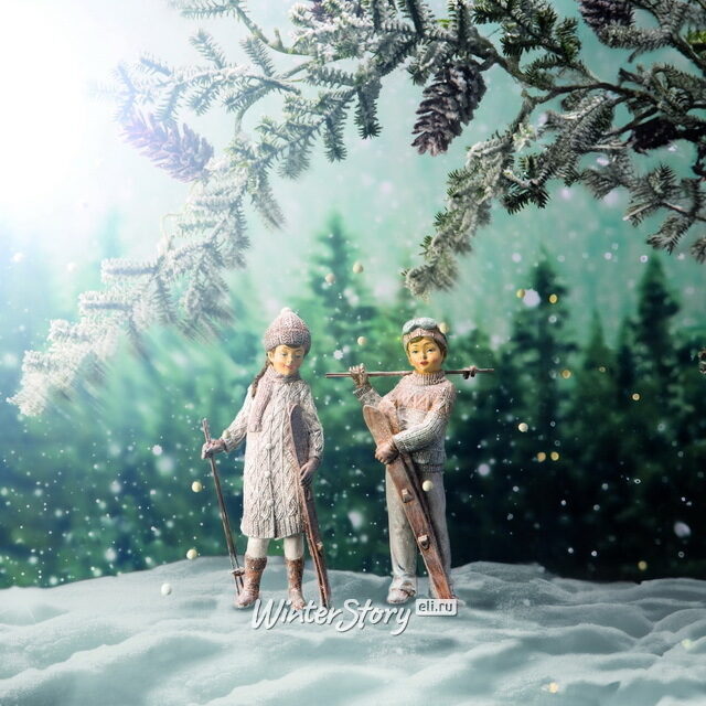 Набор фигурок Winter Fun: Лыжное Приключение 23 см, 2 шт Goodwill