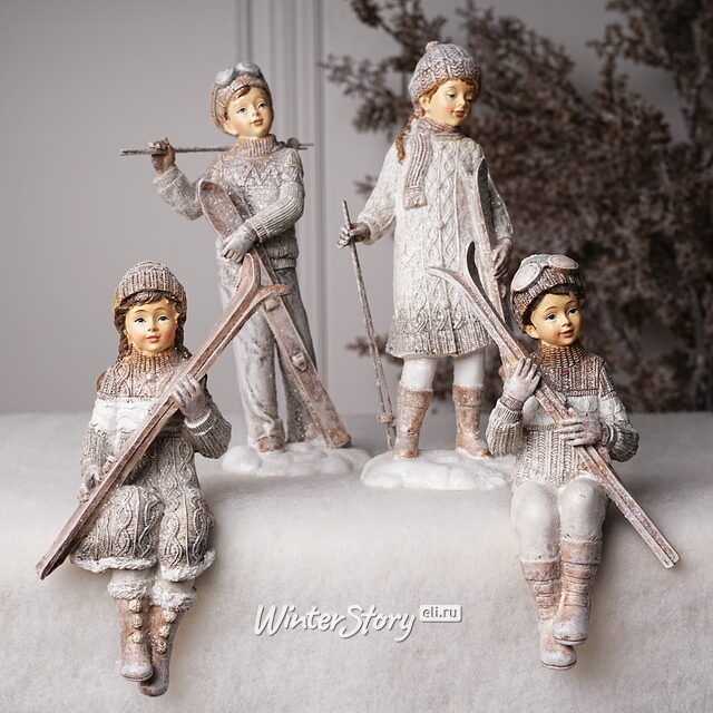 Набор фигурок Winter Fun: Лыжное Приключение 23 см, 2 шт Goodwill