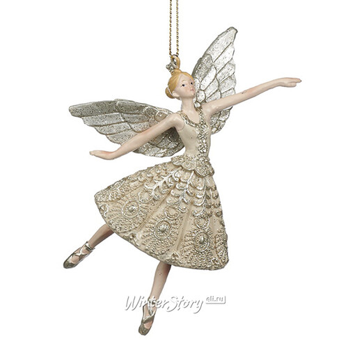 Елочная игрушка Ангел Катрисса - Prima Ballerina 12 см, подвеска Goodwill