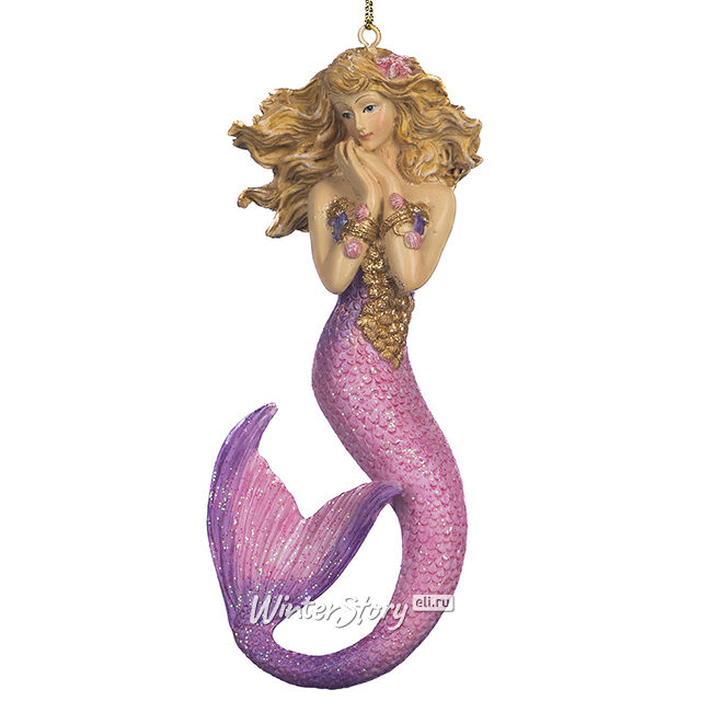 Елочная игрушка Русалочка Грейс - Mer Magique 15 см, подвеска Goodwill