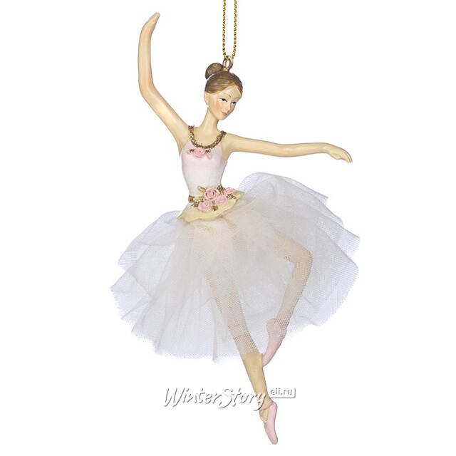 Елочная игрушка Балерина Луиза Сюель 16 см Goodwill