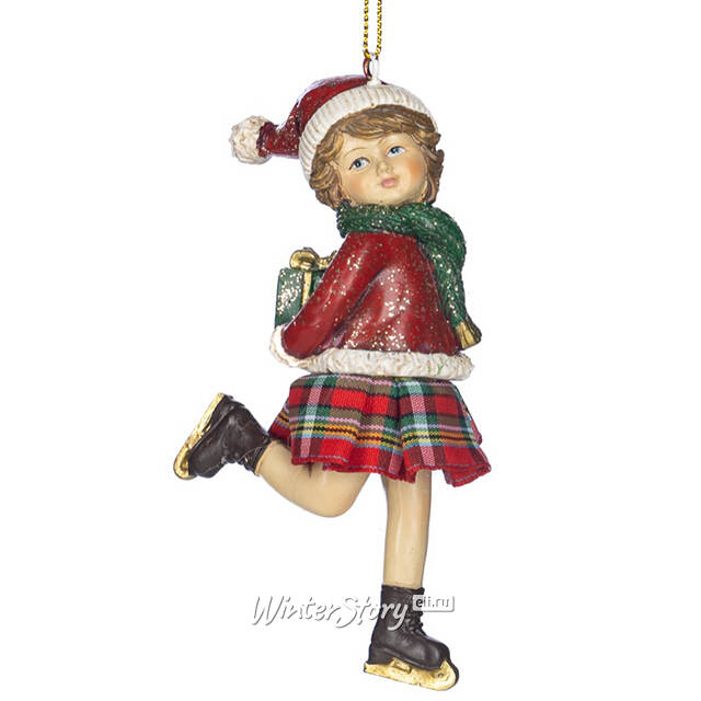 Елочная игрушка Figure Skating - Девочка Адель 12 см Goodwill