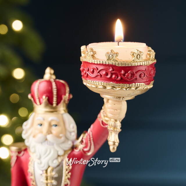 Декоративный подсвечник Гвардеец Вернер - Red Crown Royal 28 см Goodwill
