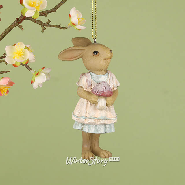 Подвесное украшение Пасхальная зайка Майя 10 см Goodwill