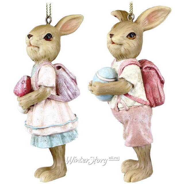 Подвесное украшение Пасхальная зайка Майя 10 см Goodwill