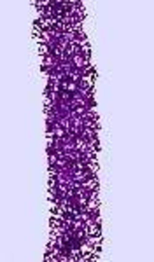 Мишура Бархат 2.7 м фиолетовая Snowmen