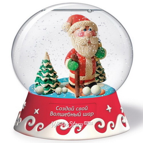 Набор для творчества Создай Большой волшебный шар - Дед Мороз Bumbaram