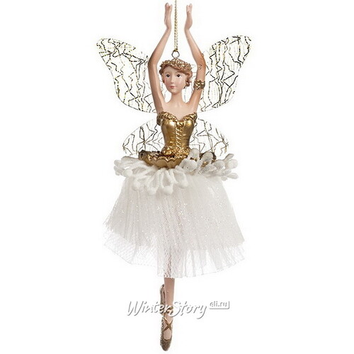 Елочная игрушка Фея Вильгельмина - Balletto Della Bella Diva 18 см, подвеска Goodwill