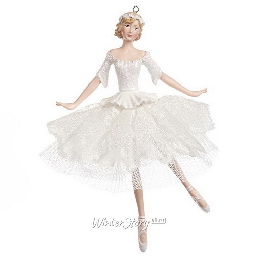 Елочная игрушка Балерина Ксандра Феанорра из Долины Подснежников 18 см, подвеска Goodwill