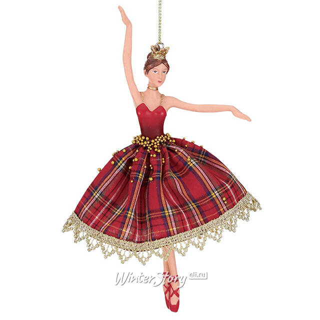 Елочная игрушка Балерина Эвридика - Scottish Symphony 18 см Goodwill
