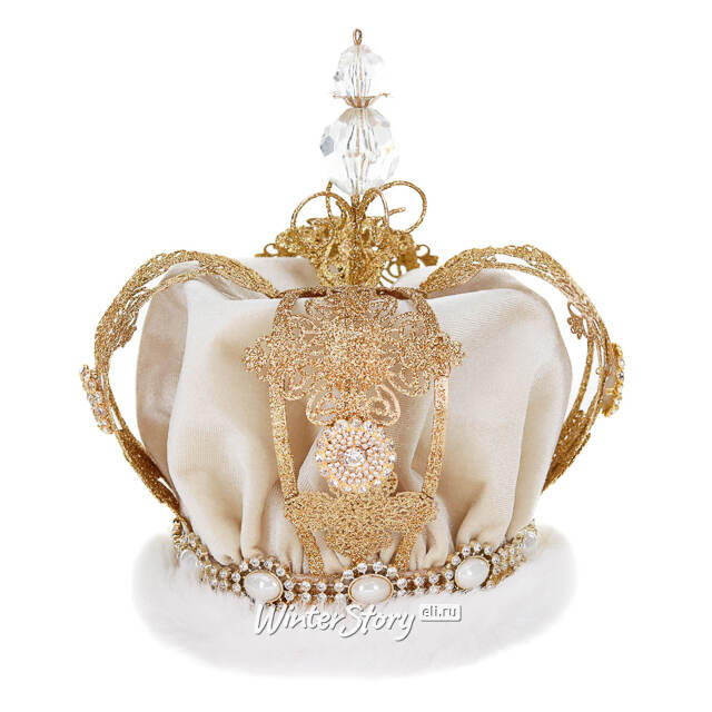 Верхушка на елку Корона Изабеллы 20 см Goodwill