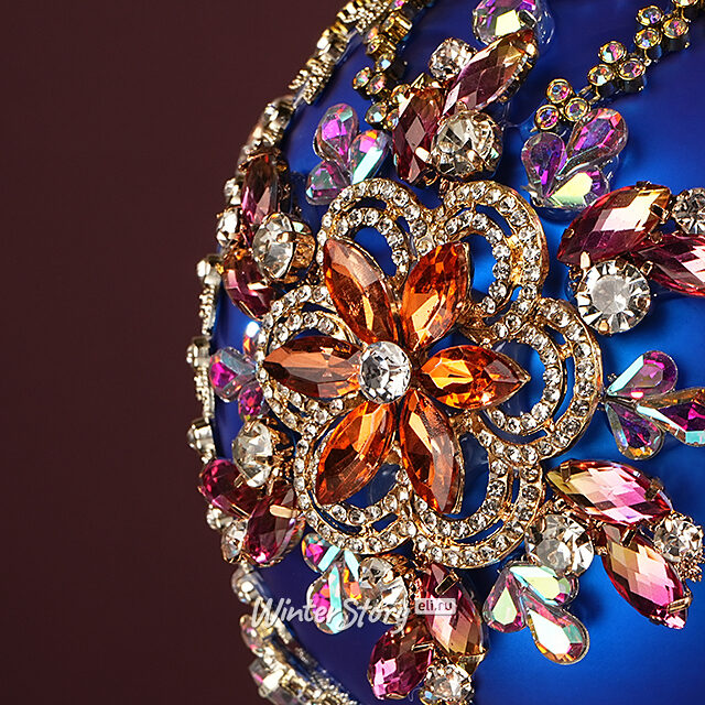 Коллекционный стеклянный елочный шар Фрежюс - Bentivoglio Charm 13 см Mark Roberts