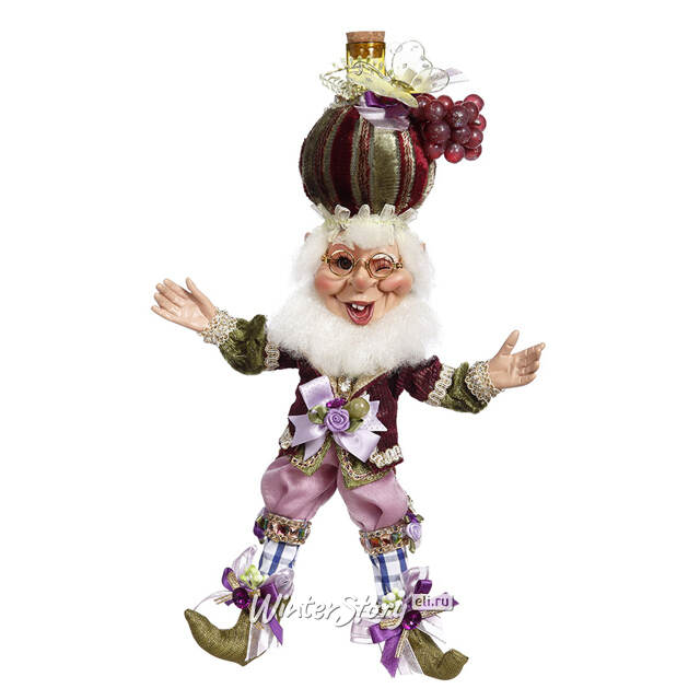 Коллекционная кукла Эльф Пампеос - Ахейский Балагур 35 см Mark Roberts