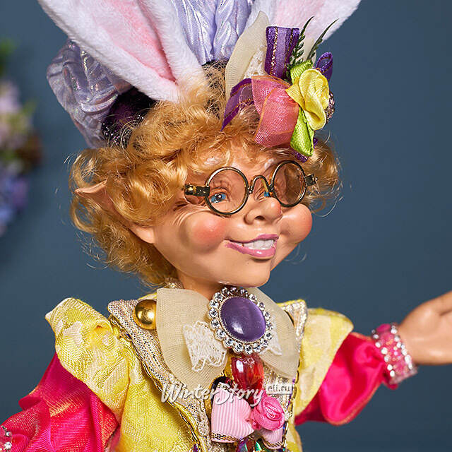 Коллекционная кукла Пасхальный Эльф Ачиано из Страны Чудес 31 см Mark Roberts