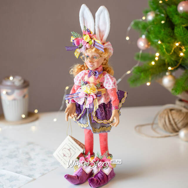 Коллекционная кукла Пасхальный Эльф Алия из Страны Чудес 32 см Mark Roberts