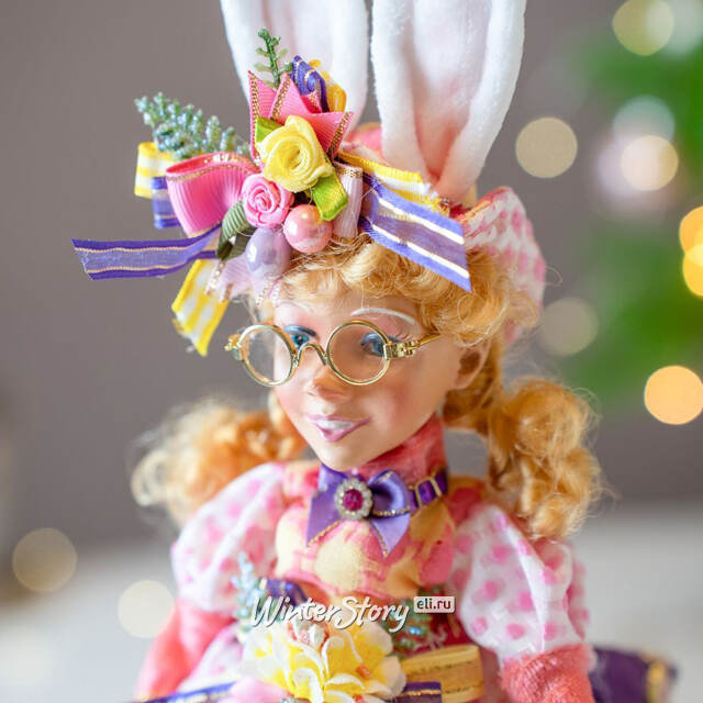 Коллекционная кукла Пасхальный Эльф Алия из Страны Чудес 32 см Mark Roberts