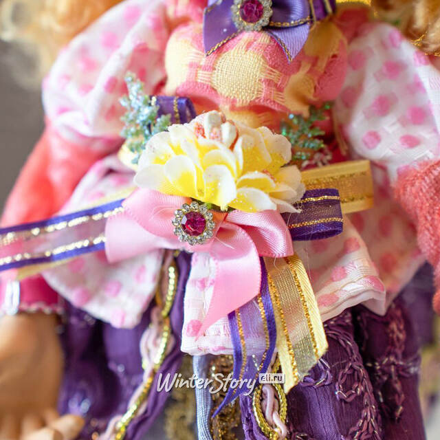 Коллекционная кукла Пасхальный Эльф Алия из Страны Чудес 32 см Mark Roberts