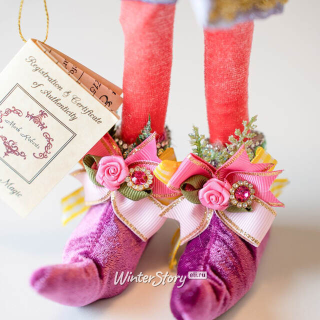 Коллекционная кукла Пасхальный Эльф Алия из Страны Чудес 32 см Mark Roberts