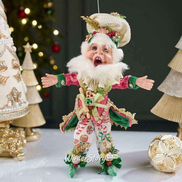 Коллекционная кукла Эльф Шарль в предвкушении чуда - Jacques Nouveau 26 см Mark Roberts