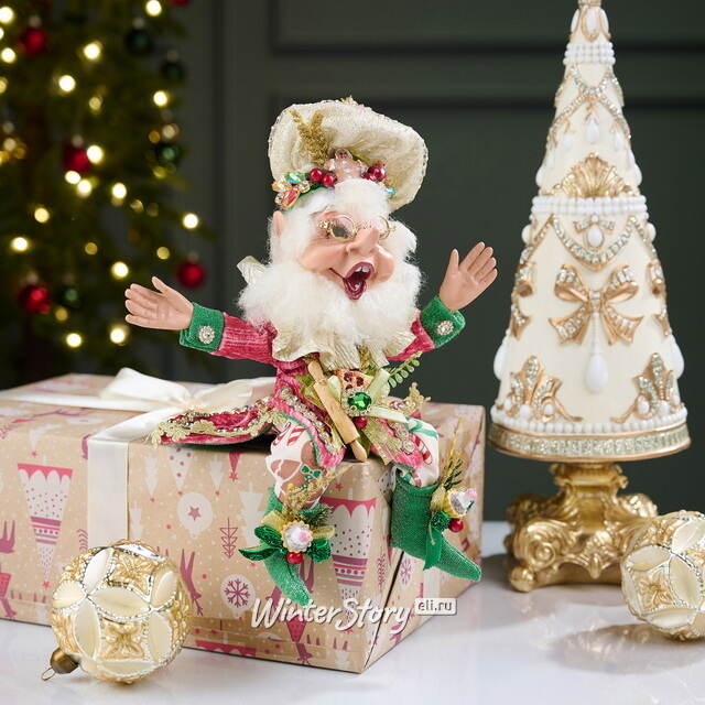 Коллекционная кукла Эльф Шарль в предвкушении чуда - Jacques Nouveau 26 см Mark Roberts