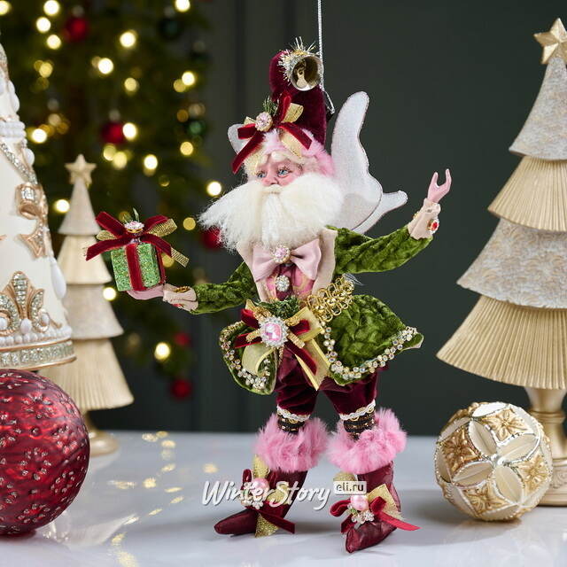 Коллекционная кукла Эльф Фирелли - Праздничное Бельканто 27 см Mark Roberts