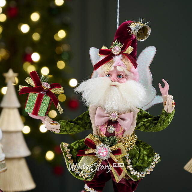 Коллекционная кукла Эльф Фирелли - Праздничное Бельканто 27 см Mark Roberts