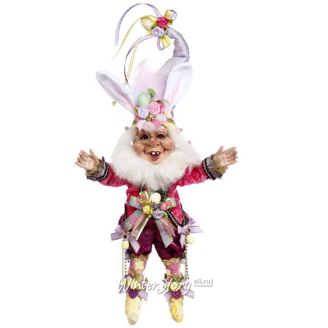 Коллекционная кукла Пасхальный Эльф Райли - Happy Smile 30 см Mark Roberts