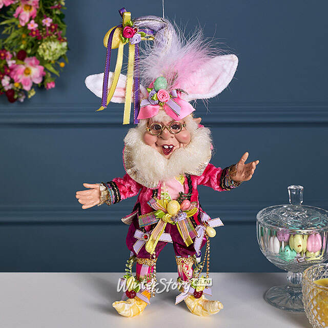 Коллекционная кукла Пасхальный Эльф Райли - Happy Smile 30 см Mark Roberts