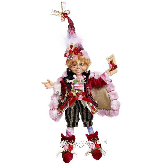 Коллекционная кукла Эльф Меллиан - Valentines Day 35 см Mark Roberts