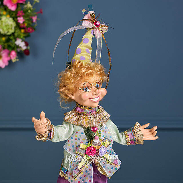 Коллекционная кукла Эльф Эмери - Happy Birthday 34 см Mark Roberts