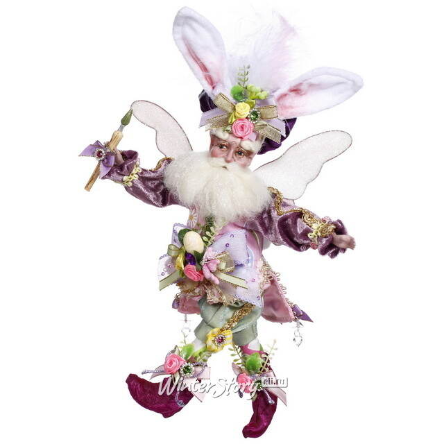 Коллекционная кукла Пасхальный Эльф Календир - Easter Bunny 28 см Mark Roberts