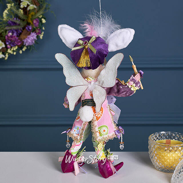 Коллекционная кукла Пасхальный Эльф Календир - Easter Bunny 28 см Mark Roberts