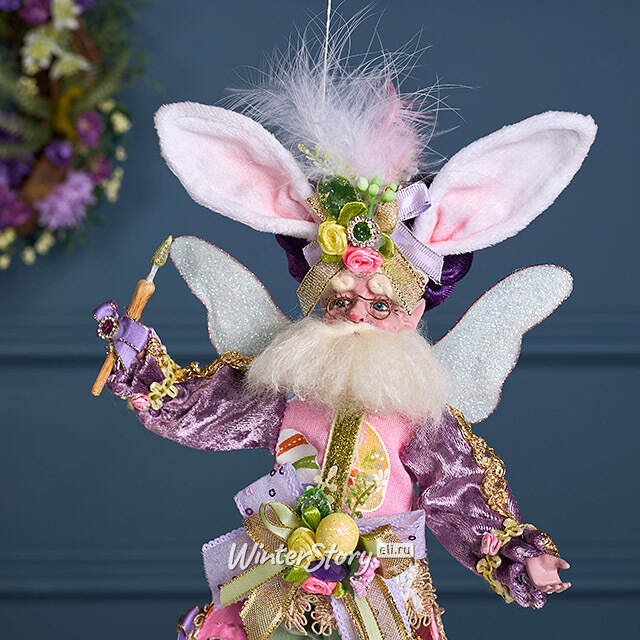 Коллекционная кукла Пасхальный Эльф Календир - Easter Bunny 28 см Mark Roberts
