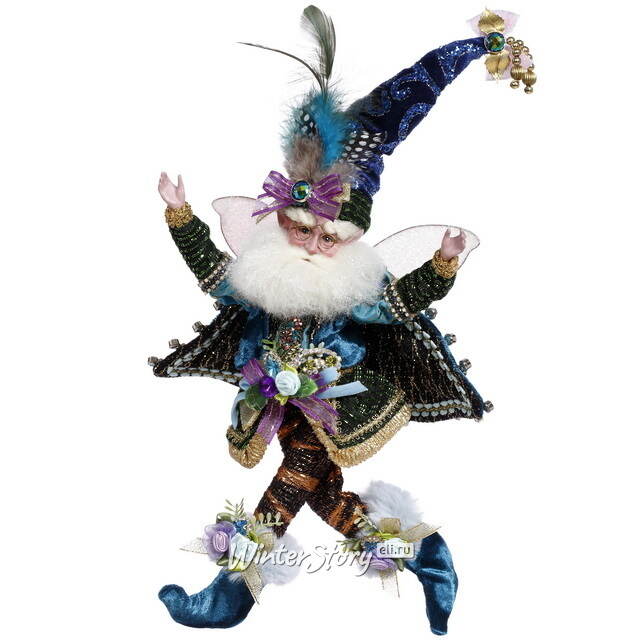 Коллекционная кукла Эльф Антонио - Peacock Style 27 см Mark Roberts