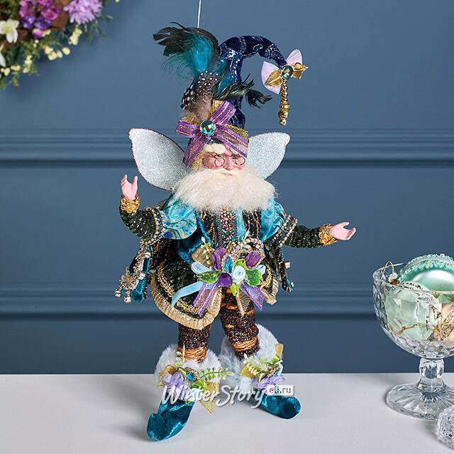 Коллекционная кукла Эльф Антонио - Peacock Style 27 см Mark Roberts