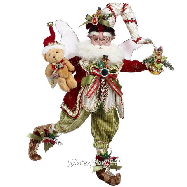 Коллекционная кукла Эльф Алэр с плюшевым мишкой из Страны Грез 41 см Mark Roberts (Марк Робертс)