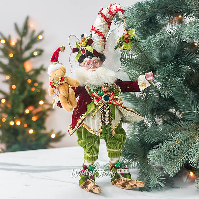 Коллекционная кукла Эльф Алэр с плюшевым мишкой из Страны Грез 41 см Mark Roberts (Марк Робертс)