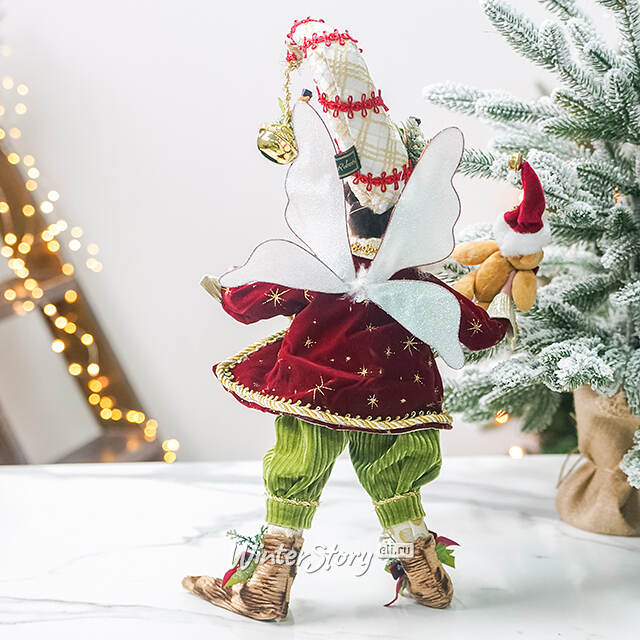 Коллекционная кукла Эльф Алэр с плюшевым мишкой из Страны Грез 41 см Mark Roberts (Марк Робертс)