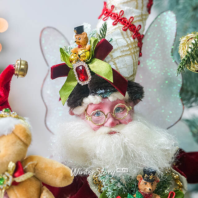 Коллекционная кукла Эльф Алэр с плюшевым мишкой из Страны Грез 41 см Mark Roberts (Марк Робертс)