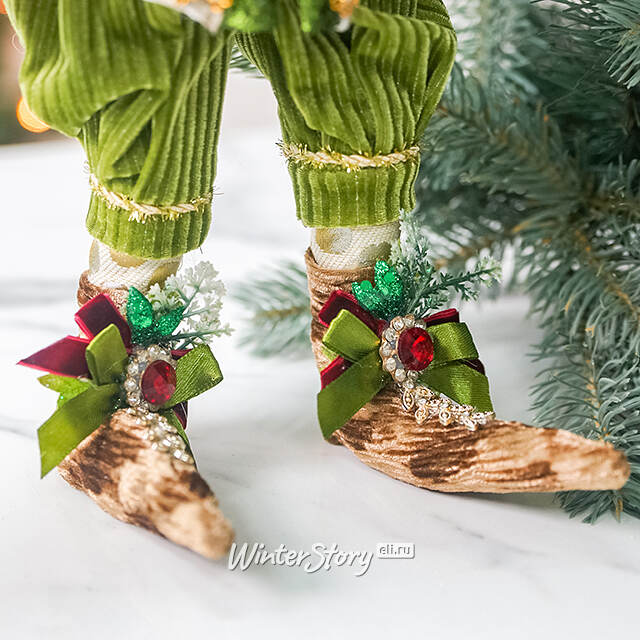 Коллекционная кукла Эльф Алэр с плюшевым мишкой из Страны Грез 41 см Mark Roberts (Марк Робертс)