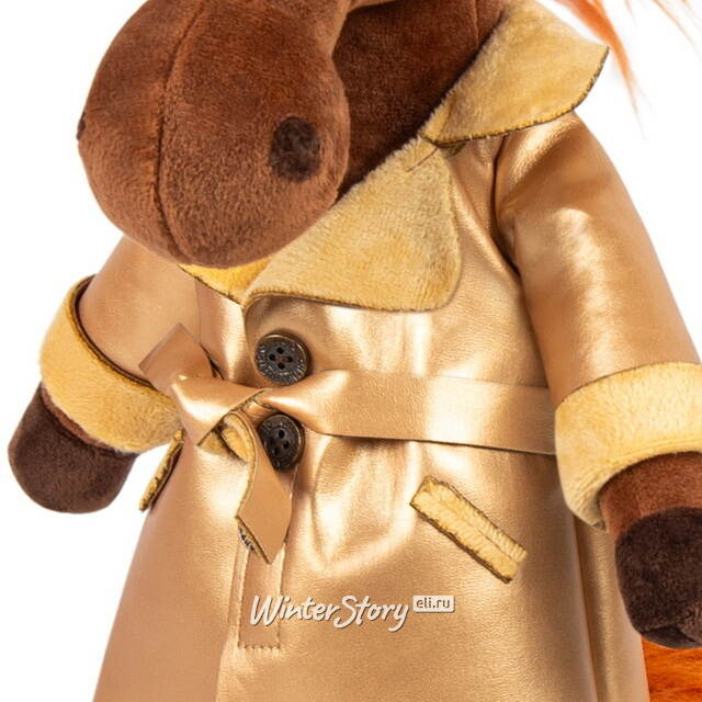 Мягкая игрушка Конь Эрик в плаще 28 см MAXITOYS