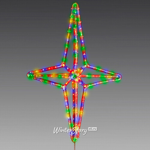 Световая макушка Полярная Звезда 50 см разноцветная МанузинЪ