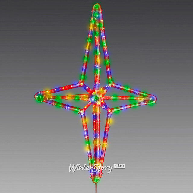 Световая макушка Полярная Звезда 50 см разноцветная МанузинЪ