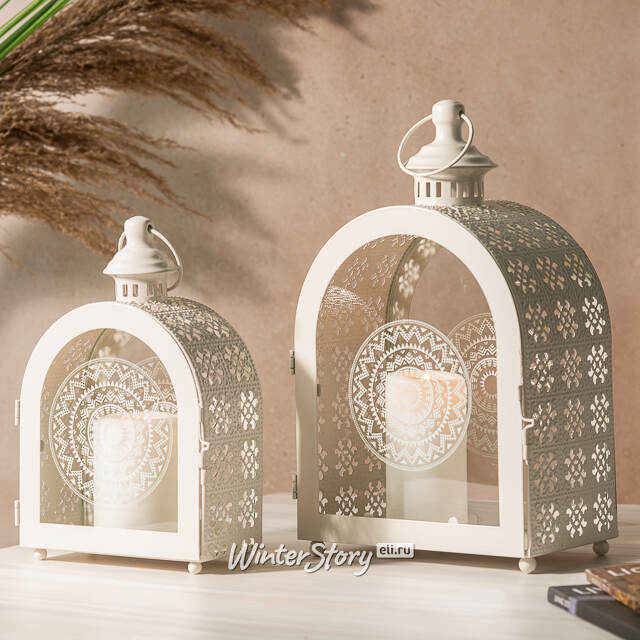 Набор подсвечников-фонарей Normanton 26-33 см, 2 шт Koopman