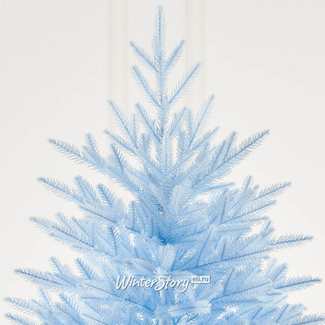 Настольная елка в мешочке Голубая 90 см, ЛИТАЯ 100% Max Christmas