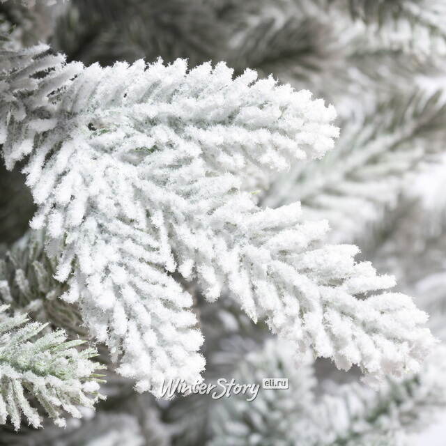 Искусственная елка Николь заснеженная 180 см, ЛИТАЯ 100% ElkaDe